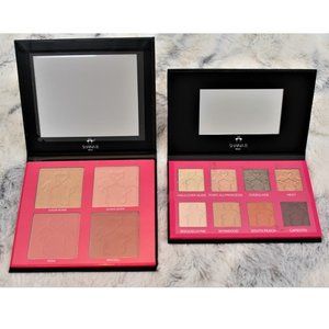 Two MIAMI Makeup Palettes by SHAINA B. - Eyeshadow, Blush & Highlight (NWOT)
